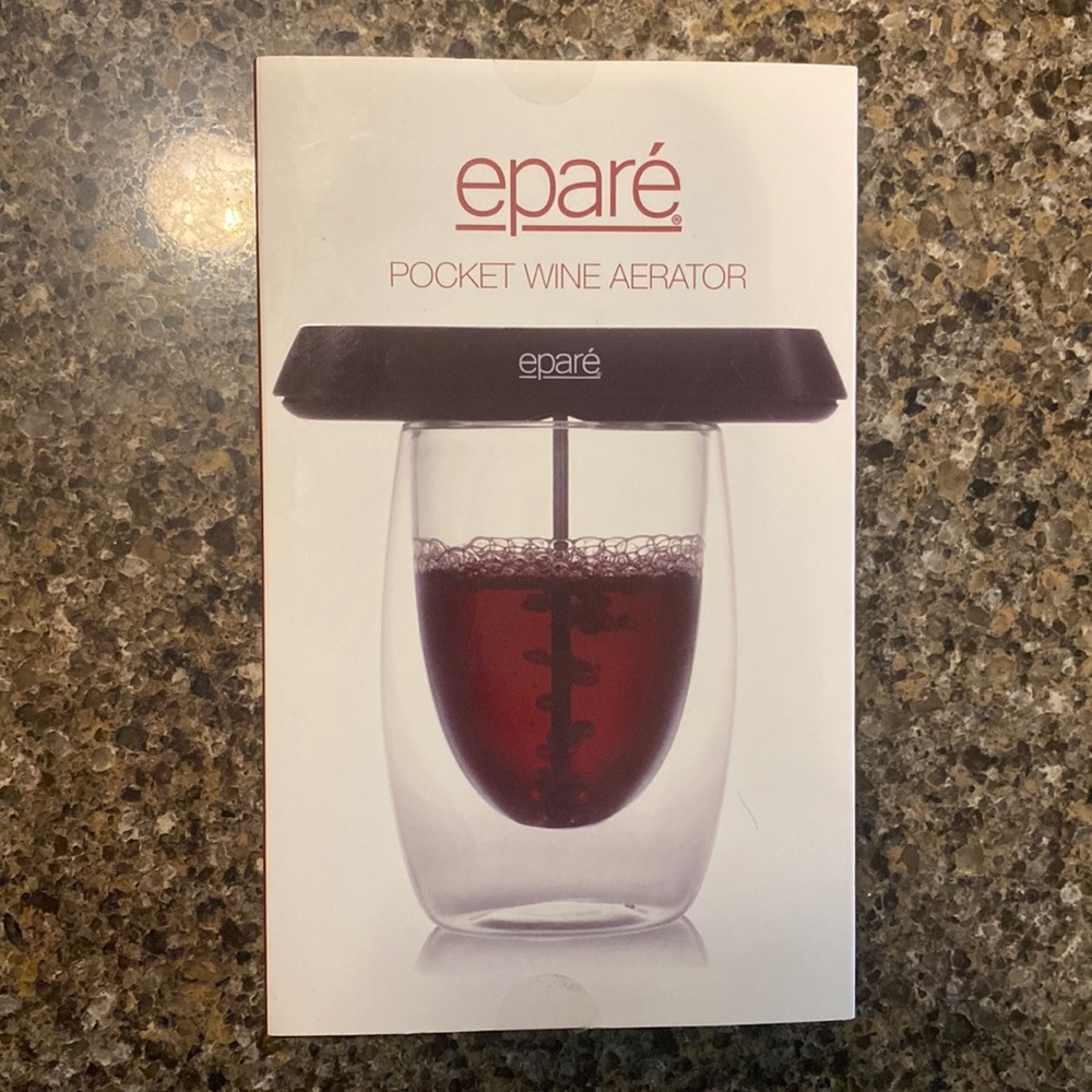Epare Pocket Wine Aerator - NEW - great gift! - Picture 1 of 5